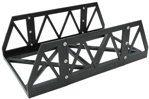 ML-Train Brücke Startset aus stabilem HDPE-Kunststoff erweiterbar - Spur G Gartenbahn Anlagenbau