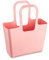 Koziol TASCHE XL robuster Shopper – langlebig standfest wasserdicht pflegeleicht | Einkaufen Büro Reisen Picknick Aufbewahrung (blush)
