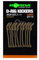 Korda Kickers D Rig Brown Large, langlebiges Angelzubehör, Größe L, ideal zum Erstellen perfekter D-Rigs, kompatibel mit D-Rig Spinnern, wählen Sie aus Grün oder Braun
