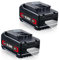 2 Packs 18V 6,0Ah Remplacement de Batterie pour BAT609 BAT618 BAT618G BAT619 BAT610 BAT612 BAT622 avec indicateur LED