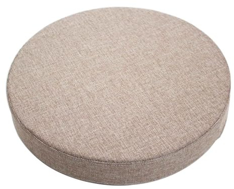 HLTQL Bodensitzkissen FüR Balkon、Rundes Sitzkissen Stuhl、Sitzkissen Stuhl Rund Waschbar、Stuhlkissen 40x40 Memory Foam、Stuhlkissen Rund(#13,50x8cm)