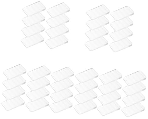 OATIPHO 5 Sätze Möbelabstandshalter Keile Zum Nivellieren Extender Nivellierung Tisch Ordnerregal Licht An Tabel Ausgleichsscheiben Für Möbel Toilettenunterlegscheibe PVC 8 Stück * 5