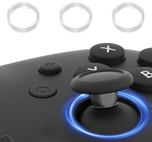 Kustimantu Joystick Schutzring – transparenter Schutzring für Hebel | Sichere Abdeckungen für Fernbedienungen von Erwachsenen und Familien