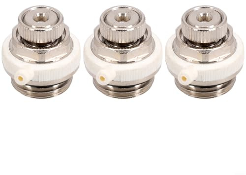 Air Vent Radiator Valve 1/2 Inch for BSP Automatic with Auto Cut-Off and Self Bleeding Function for Heating Systems(3pcs)