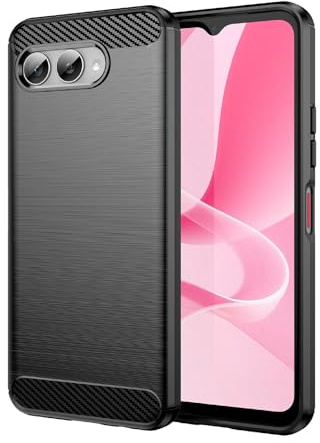 GIOPUEY für Telekom T Phone 3 Hülle, TPU-Material Weich Ultradünn Case Cover, Slim Fit Wärmeableitung Handyhülle [Abriebfest] [rutschfest] - Schwarz
