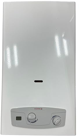 DSTOCK60 - Durchlauferhitzer Gas kompatibel mit Chappée CBGI 14 GN - Erdgas - Klasse A - Automatische Zündung 13,6l/min - Stadtgasanschluss
