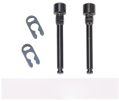 Baxnore 4Pcs Ti Alloy Cycle Disc Brake Screw Thread Pins Precision Forged Lightweight Secure Locking Caliper Fixing Pins for XT Disc Brake Systems Durable Rustproof