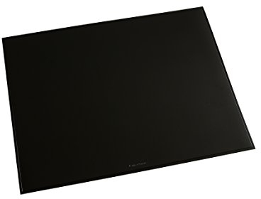 Läufer 40536 Durella Schreibtischunterlage, 40x53 cm, schwarz, rutschfeste Schreibunterlage für hohen Schreibkomfort, abwischbar