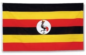 Flagge Uganda - 90 x 150 cm [Misc.]