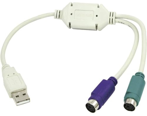 Logilink Adapter USB to 2X PS/2, AU-0004