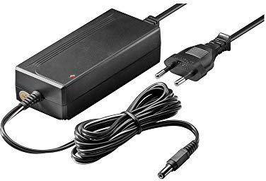 Goobay 57290 Universal 12V Netzteil Stabilisiert - 5,5mm x 2,1 mm DC-Stecker – 36 W und max. 3 A – Stromversorgung von Elektrogeräten mit DC Hohlstecker – 1,8m