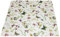 FRANK FLECHTWAREN Tischdecke, Mitteldecke Sommerwiese 80 x 80 cm 100% Polyester, Blumenmotiv und Schmetterlinge