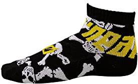 O'Neal Crew Crossbone Multi MX Motocross Socken Fahrrad MTB Strümpfe Knöchelsocken Sport, 0356CC-814, Größe 39-43