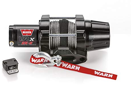 Warn Winch 2500 VRX 25 Kit sintético [incluye protector de cabrestante resistente]