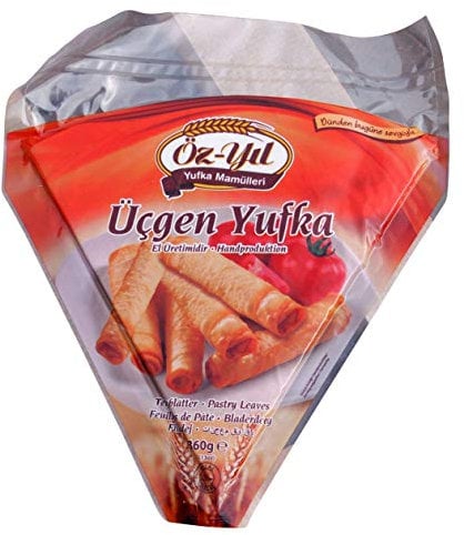 Orient-Feinkost - Dreieckiger Blätterteig - Filogteig - Ücgen Yufka (360g)