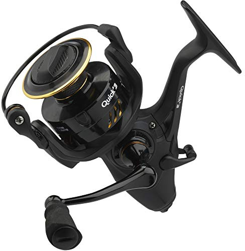 DAM Quick 2 FS, Angelrolle, Spinnrollen, Ultimative Angelrolle für reibungslose und kraftvolle Leistung, Unisex, Schwarz, 6000