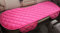 Auto rutschfest Sitzauflagen, Universal Autositzauflage Plüsch Sitzbezüge, Autositzbezug Vordersitz und Rücksitz Kissen Schonbezüge Abdeckung (Pink,1 Stück Rücksitzbezug)