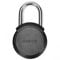 cocolele NFC Cadenas intelligent sans clé avec application mobile, cadenas extérieur étanche pour gym, école, clôture, hôtel, bagages, entrepôt, noir