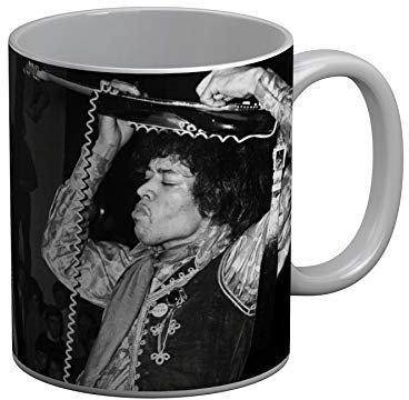 Tasse Jimi Hendrix in Concert 1970 Rock Blues Retro