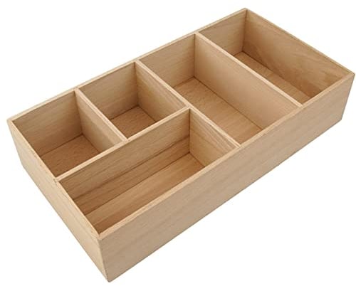 FACKELMANN Badmöbel Schubladeneinsatz Holz für Unterschränke170 x 70 x 321 mm…