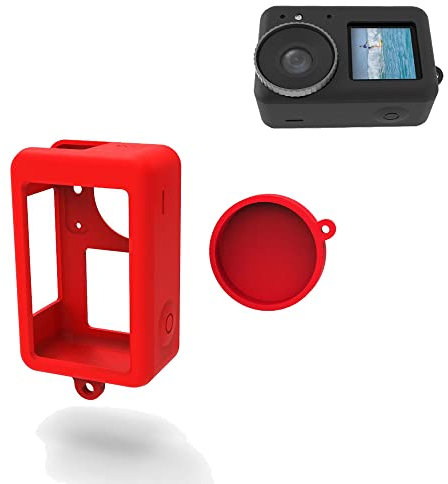 Silikonhülle für DJI Osmo Action 3 Kamera, kratzfester Schutz, Osmo Action 3 Kameraobjektivhülle, Zubehör