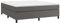 vidaXL Cadre à sommier tapissier en Similicuir Gris 180 x 200 cm, lit, Meuble de Couchage, sommier tapissier, Cadre de lit, lit Double, sommier tapissier, Lits Lits berceaux