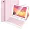 Lively Life Custodia con Tastiera per iPad 9.7 per iPad 6a Gene 2018 iPad 5a Gene 2017 iPad Pro 9.7 iPad Air 2 Air 1 con Bluetooth 9.7 Tastiera Rimovibile Wireless Cover per iPad - Rosa