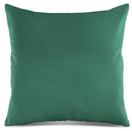 Quantum Interior by Maxland Dekokissen gefüllt extra Weich mit Strukur Bubble Zierkissen Sofa ca. 50x50 / 70x70 (70x70, Petrol)