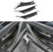 3PCS Auto Türgriff Innen Cover ABS Kohlefaser Kompatibel mit BMW 5er F10 F11 2011 2012 2013 2014 2015 2016 Türgriffabdeckungen Zubehör