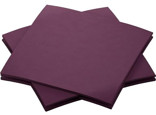 2880 Duni Bio Dunisoft® Servietten 20 x 20 cm Plum