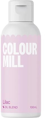 Colour Mill Food Colouring Lilac 100ml - Next Generation Oil Based Food Colouring for Baking, Decorating, Icing and Cooking Food Dye DIY Slime and Crafts - 100 ml
