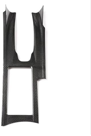 Kompatibel mit Nissan -GTR R35 2008-2016, Innenausstattung aus echtem Carbonfaser, Mittelkonsole, Schalthebelverkleidung, dekorativer Aufkleber