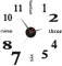Orologio da parete adesivo 3d grande,40CM orologio da parete fai da te 3D da Muro Design Moderno,meccanismo silenzioso,orologio da muro,Usato per Decorare la Parete Vuota per Casa,Ufficio -Nero