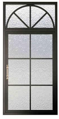 pujindu Ventanas con Marco De Hierro, Ventanas Empotradas para Casas Móviles, Ventanas Corredizas con Vidrio Templado para Baños Y Salas De Estar.(Black-B,90x100cm/35.4x39.4in)