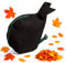 Sac de Rechange pour Souffleur de Feuilles Universel | Tuyau Max. Ø 15 cm | Capacité 40 litres | Accessoire Ajustable pour Aspirateurs de Jardin | Nonwoven PP | Sac Collecteur | Model 1 [166]