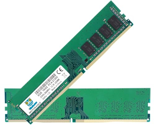 Memoria RAM de escritorio para PC de escritorio de 8 GB DDR4 2666 MHz PC4-21300, sin ECC, 1,2 V, CL19, 1Rx8, 288 pines, UDIMM, 1 x 8 GB