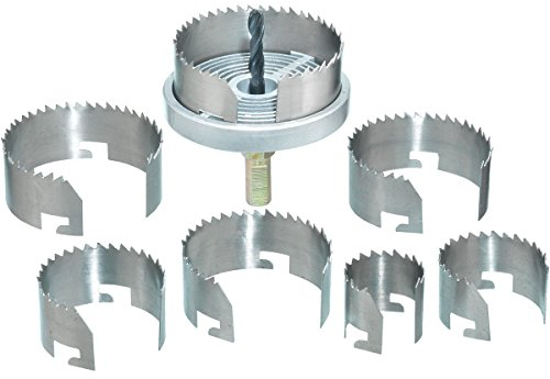 Connex COXT976320 Holzlochsäge-Set, 7-teilig, 26-63 mm H45 mm