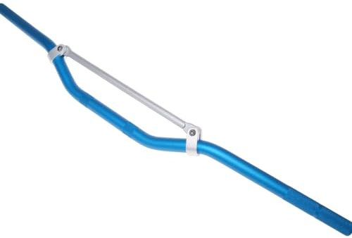 Lenker Motocross Aluminium mit Strebe blau 22mm - 810mm
