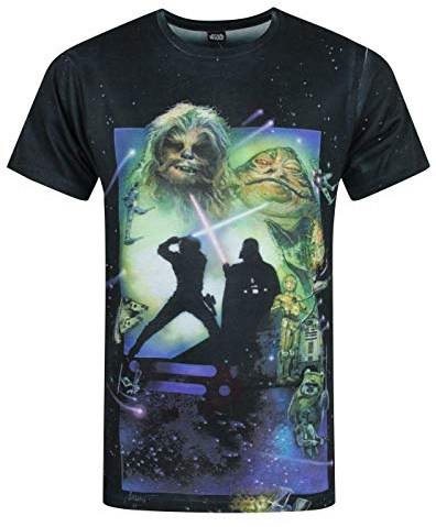 Star Wars Return of The Jedi Sublimation Men's T-Shirt