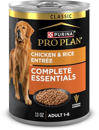 Purina Pro Plan Complete Essentials Classic Pate Dog Food, (12) 13 oz