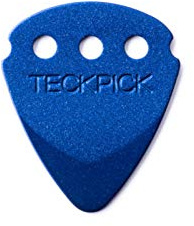 Jim Dunlop 467R.BLU Teckpick Pick - Blue (Pack of 12)