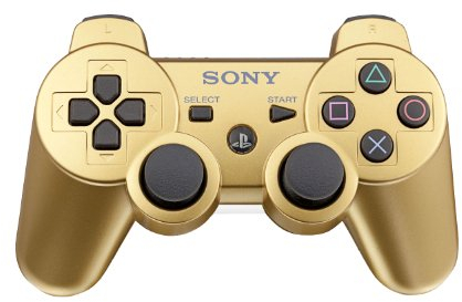 PS3 Dual Shock 3 Controller Gold