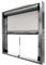 AWITALIA - Zanzariera RICA 40 scorrimento Verticale cassonetto mm.40 (made in Italy) a ingombro ridotto a partire da 100x150 - scegli il colore, gli optional e inserisci le tue misure precise