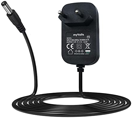 MyVolts 5V EU-Netzteil kompatibel mit Intenso 3914800 Digitaler Bilderrahmen