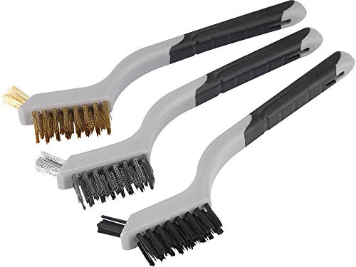 EXTOL PREMIUM Bürsten klein, Set 3 Stck, 180mm
