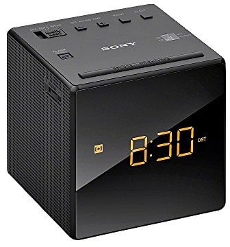Sony ICFC1B with FM / AM Tuner - Black