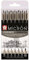 SAKURA Pigma Micron Fineliner-Stifte 6er-Set + Pinselstift | wasserfeste, permanente schwarze Tinte Stifte zum Schreiben, Zeichnen und Tagebuch führen