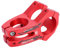 Bike Vorbau, 31,8 mm Aluminiumlegierung Bike Lenker Vorbau MTB Lenker Riser Vorbau (Rot)