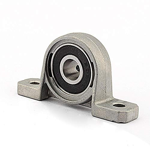 Nimoa Lager Stehlager, Kugellager Lagerbock, Gehäuselager Bohrungsdurchmesser Stehlagerblock, Lagerwellenunterstützung Bolzen Basisgehäuse Lagerwellenhalterung mit 8 mm Durchmesser