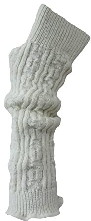 SC-Strümpfe Damen Armstulpen aus Wolle Ecru one Size